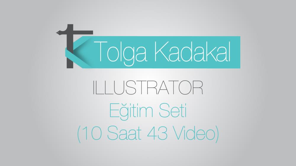 Adobe Illustrator CC (Creative Cloud)  10 Saatlik Eğitim Seti